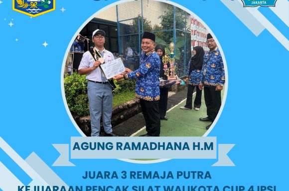 Juara 3 Remaja Putra Kejuaraan Pencak Silat Walikota Cup 4 IPSI Jakarta Selatan 2025